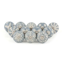 Cabinet Knobs and Pulls for Dresser Drawers – Pack of 12