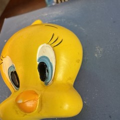 1 – Warner Bros. Tweety Bird 1994 Looney Tunes Cartoon Cabinet Drawer Pull Knob