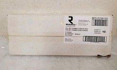 *10-PACK* Richelieu Roosevelt 11-3/4 in. Modern Brushed Nickel Cabinet Bar Pull