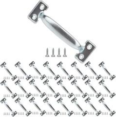 HOME MASTER HARDWARE 25 Pack 5-3/4 inch Pulls Gate Pull Door Handle Metal Dra…