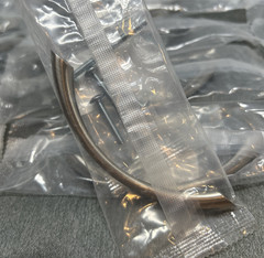 40pc Elements Capri Satin Nickel Cabinet Pulls 96mm Curved Handles 4690SN NEW