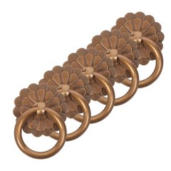 5 Pcs Vintage Drawer Handles Cabinet Chest Pull Brasss Pulls for Dresser