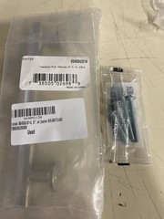 Emtek 86455US14, 6″ Freestone Pull, Bright Nickel (some WEAR/TEAR)