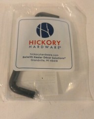 Hickory PW355-22 4” Handle Pull for cabinets -Matte black