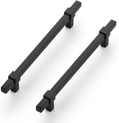 30 Pack Black Cabinet Handles – 3″ Hole Center Cabinet Pulls Matte Black Drawer