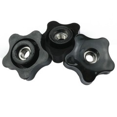 5/1618 TTrack Star Knob Thru Hole Clamping Threaded Nuts Jig Knobs 4 PCS