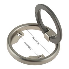 1PC Ring Pull Handle W/ Screws Zinc Alloy Cupboard Wardrobe Shoe Cabinet Drawer