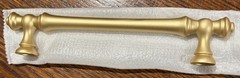 Brushed Gold Cabinet Handles. Drawer Pulls. 10 Pack 5 Inch (128mm)
