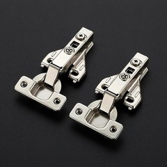 Full Overlay 4 Packs (2 Pairs) Concealed Kitchen Cabinet Hinges 105 Degree Soft
