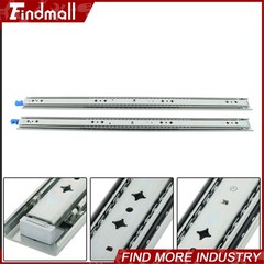 Findmall Heavy Duty 32″ Drawer Slides w/Lock 250lb – Full Extension Ball Bearing