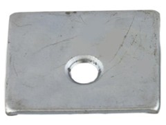 (5 Pack) 1 inch Strike for Magnetic Catch – Zinc Plated