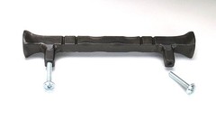 Cabinet Drawer Pull Handle Kitchen Cupboard Door Forged Rustic Wrought Iron 96mm