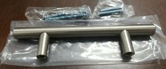 5-1/4″ Stainless Steel Iron Bar Kitchen/Bathroom Cabinet Drawer Pulls 2 Pcs
