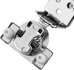 Ravinte 22 Pack 1-1/2″ Overlay Soft Close Cabinet Hinges Satin Nickel – READ