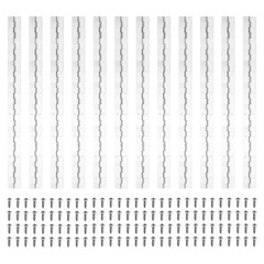 16×1.2 Inch Heavy Duty Piano Hinge, 12Pack Hinge with Hole for Piano,Silver