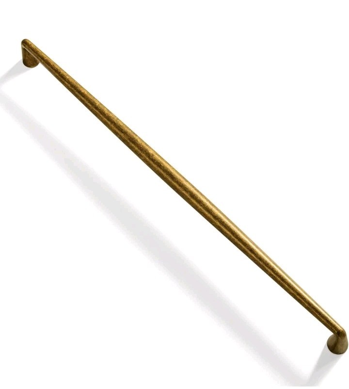 Goo-Ki Vintage Retro Antique Brass Zinc Alloy Cabinet Handles – 12.6” 2 Pack
