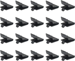 Adjustable Steel Pilaster Shelf Clip Support, Shelving Bracket Clips for Meta…