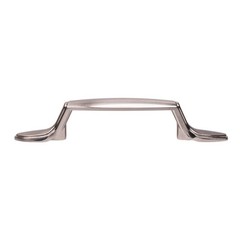 (2 pack) Mainstays 3″ (76mm) Center-to-Center Footed Cabinet Pull, Satin Nickel