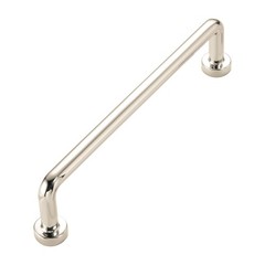 Polished Nickel Cabinet Pulls 5 Inch 128mm Hole Centers Hardware 10 PCS