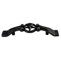 Bronze Metal Texas Star Kitchen Cabinet Pull Handle Dark Rustic Drawer Hardware