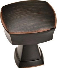 10 Pack Oil Rubbed Bronze Cabinet Knobs 1-1/4″ 32mm Drawer Pull Hardware Zinc