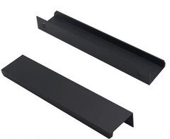 Praha 20 Pack Matte Black Hidden Cabinet Handles