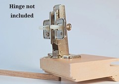 10 Pack NEW Blum hinge plates 174H7100E 0mm for frameless cabinets.