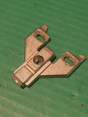 (1) Blum Mounting Plate 175L660-01.22 Clip On Half Overlay used