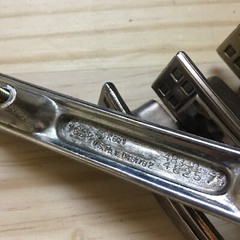Vintage 1998 Metal Antique Metallic Finish Cabinet Drawer/Door Pull Handle 5″L