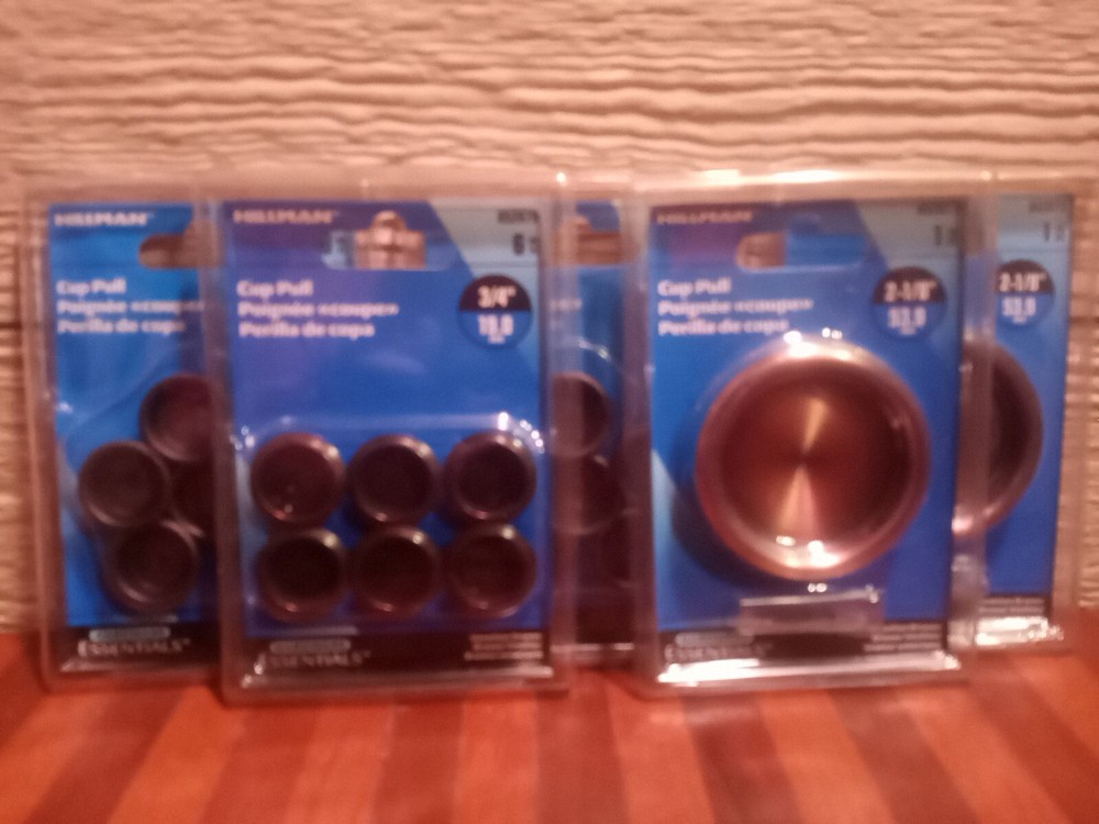 Hillman 3/4 Inch Cup Pulls Wholesale Lot