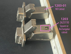 NEW Grass 1203-01 (VZ) Cabinet Hinge • 165° Opening • Full Overlay • Slide-On