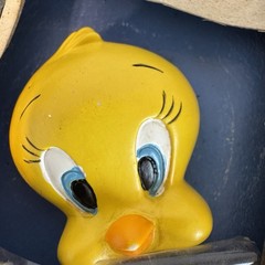1 – Warner Bros. Tweety Bird 1994 Looney Tunes Cartoon Cabinet Drawer Pull Knob