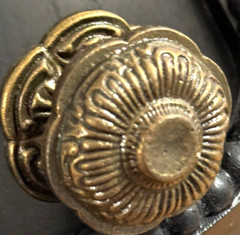 Knob Backplate-Golden ANTQ-Bronze Hardware Furniture Metal Cabinet Drawer Pull