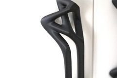 Modern 3D Printed Cabinet Handles Skeleton Door Pulls Closet Hardware Pack of 4
