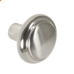 Amerock BP1308-G9 Sterling Nickel Round Cabinet Knob Traditions 1-1/8