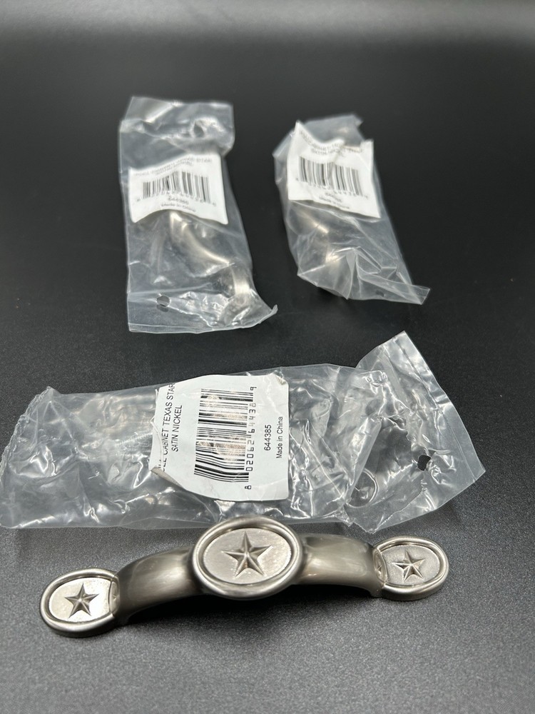 Texas Star Cabinet Pull Lot Of 3 NEW!