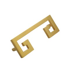 Traditional Gold Drawing Furniture Handle Metal Cabinet Accessory for Household