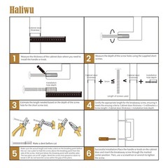30 Pack Cabinet Handles Brass Gold Cabinet Pulls 3 Inch Hole Center Drawer Pulls
