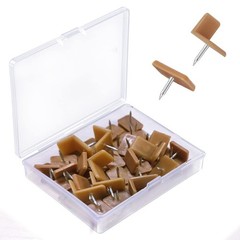 Mulaibdin 30 PCS Drawer Slides, 20 Square +10 L Shape Drawer Stoppers for Dre…