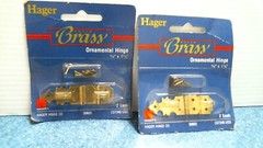 Hager Ornamental Hinges 5/8″ X 1-7/8″ 2 pack LOT OF 2 (00603) FS