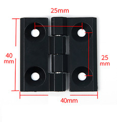 Cabinet Backflap Door Zinc Alloy Ball Bearing Quality Solid Butt Hinges Black