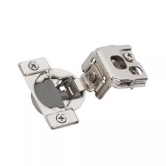 2-Pack Nickel 1 1/4 Inch 32Mm Overlay Face Frame Soft Close Concealed Cabinet Hi