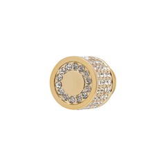 8* Modern Gold Cabinet Knob Shiny Cabinet Knob Round Furniture Handles