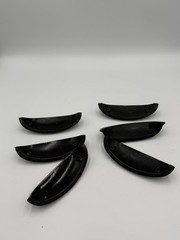 6 Pack Oil Rubbed Black Kitchen Cabinet Drawer Cup Handle Pull Knob Hardware