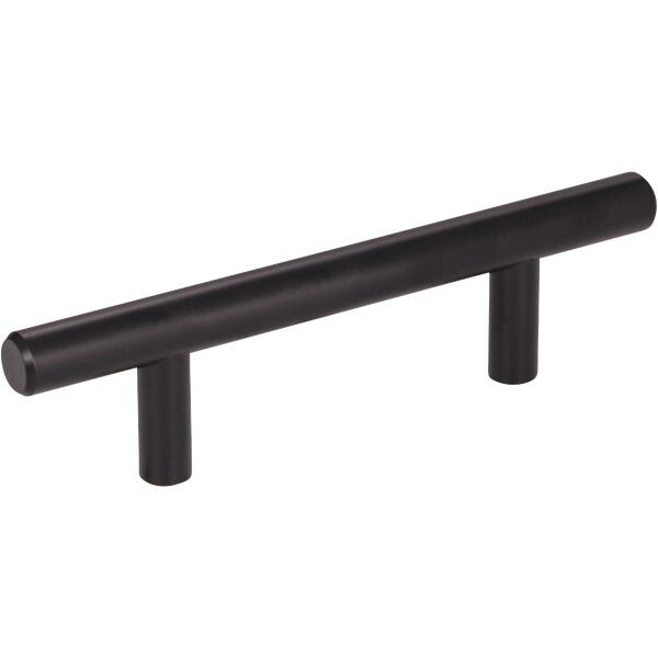 (1-6pk)-KasaWare (5-3/8 In.)L. Matte Black 3 In. Center-to-Center Cabinet Pull