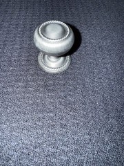 Rk International CK series Mushroom cabinet knob in distressed nickel finish