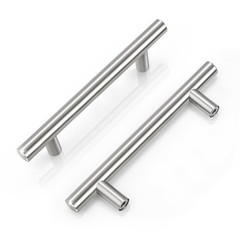 30 Pack 4 Inch Hole Center Cabinet Pulls, Brushed Nickel Cabinet Handles, Kit.