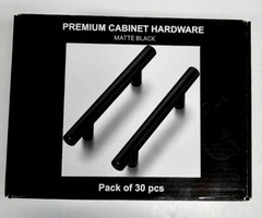 MSI Simple Bar 3 in. Center-to-Center Matte Black Cabinet Drawer Pull (30-Pack)