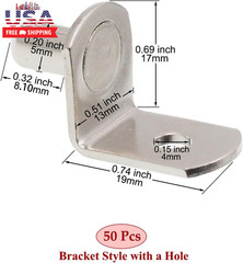 Shelf Support Pegs, 50 Pcs Shelf Pegs with Hole, 5Mm (1/5 Inch) Cabinet Shelf Br