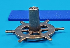 Pack of 9 Retro Nautical Ship Rudder Wheel Cabinet Knobs Drawer Cupboard